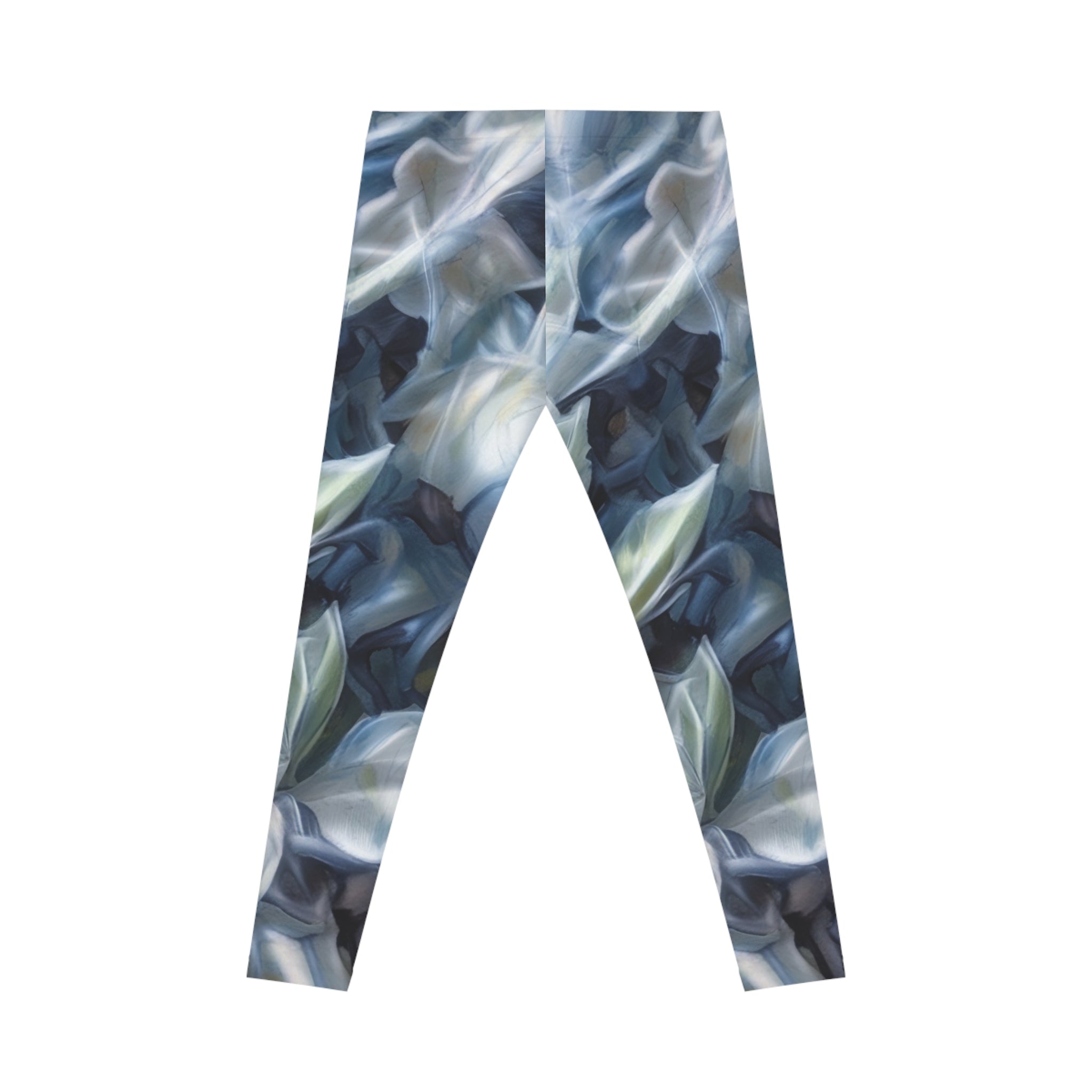Botanical Blue Smoke Leggings