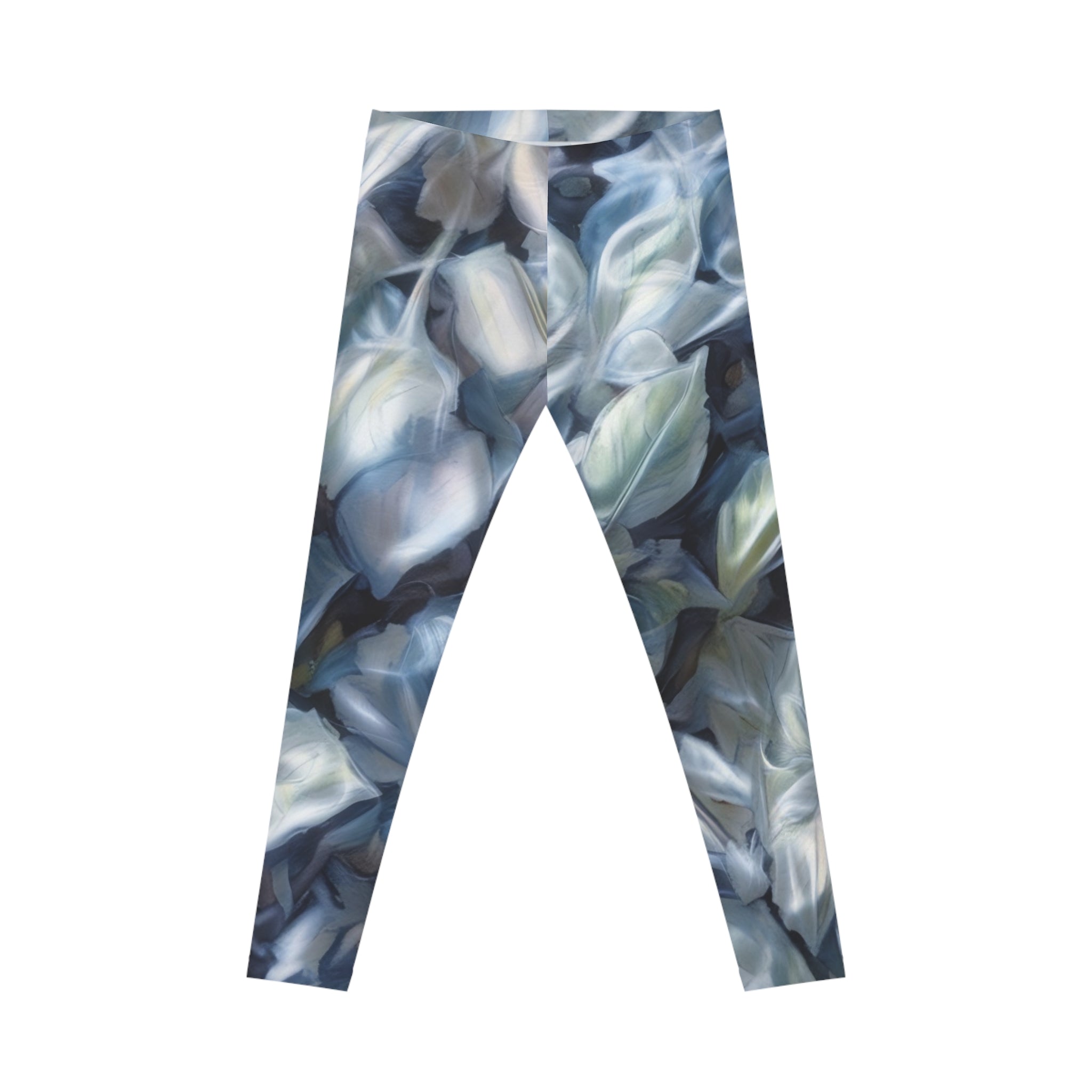 Botanical Blue Smoke Leggings